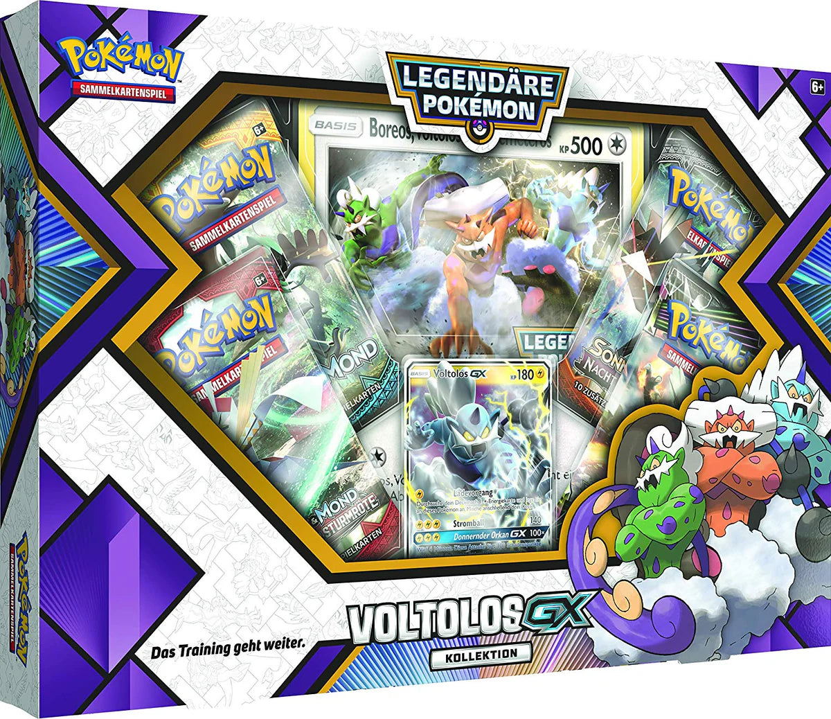 Pokémon TCG - Legendäre Pokemon Voltolos Gx Kollektion Box (DE) 2018