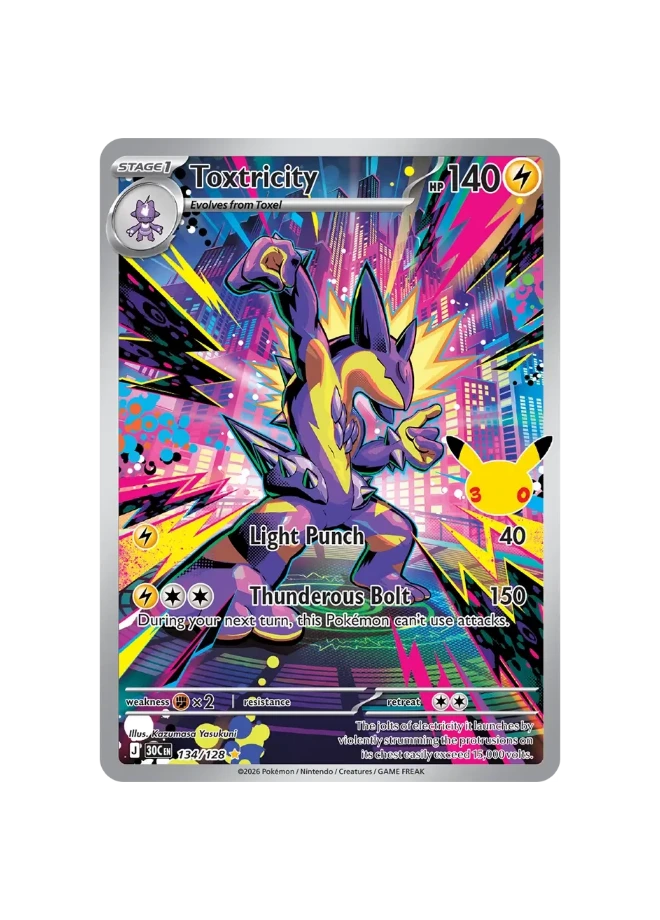 Pokémon TCG - 30C EN 134/128 - Toxtricity