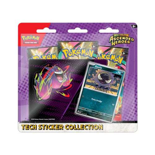 Pokémon TCG - Ascended Heroes Gastly - 3er Booster Blister Pack (EN) 2026