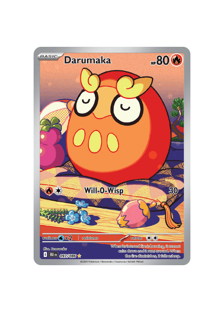 Pokémon TCG - BLK EN 097/086 - Darumaka