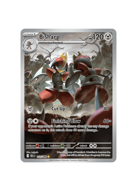 Pokémon TCG - BLK EN 143/086 - Bisharp