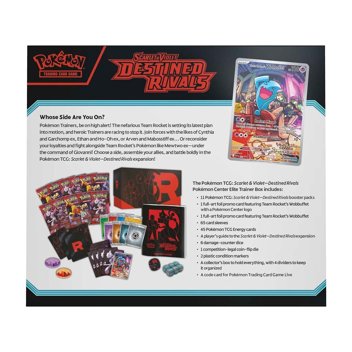 Pokémon TCG - Destined Rivals P.Center Elite Trainer Box (EN) 2026