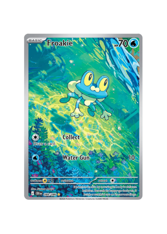Pokémon TCG - CRI EN 088/086 - Froakie