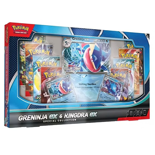 Pokémon TCG - Greninja & Kingdra Collektion Box (EN) 2025