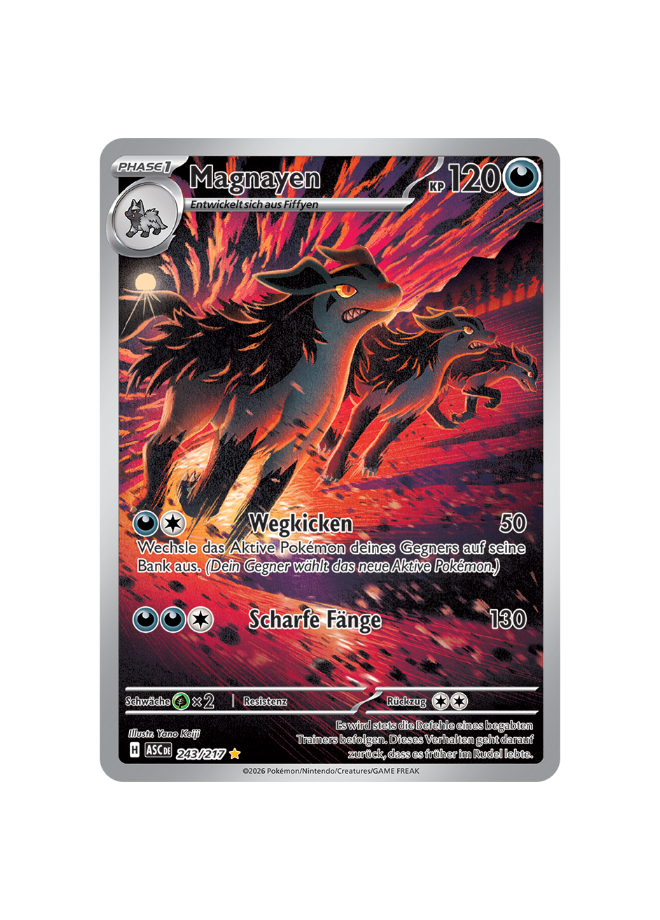 Pokémon TCG - ASC DE 243/217 - Magnayen