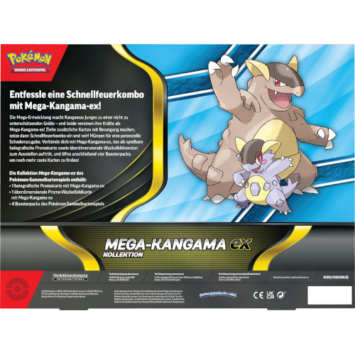 Pokémon TCG - Mega Kangama Ex Kollektion Box (DE) 2025