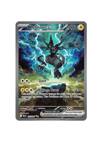 Pokémon TCG - BLK EN 166/086 - Zekrom EX