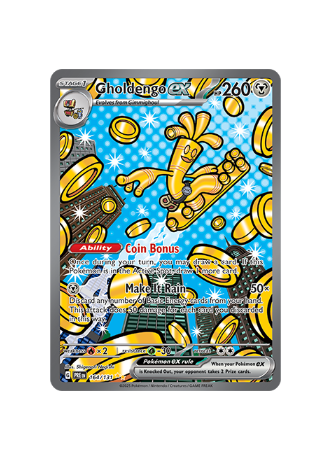 Pokémon TCG - PRE EN 164/131 - Gholdengo EX