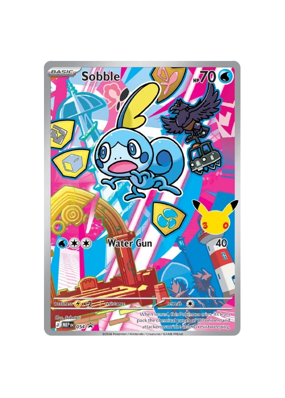 Pokémon TCG - Promo Card - MEP 054 - Sobble