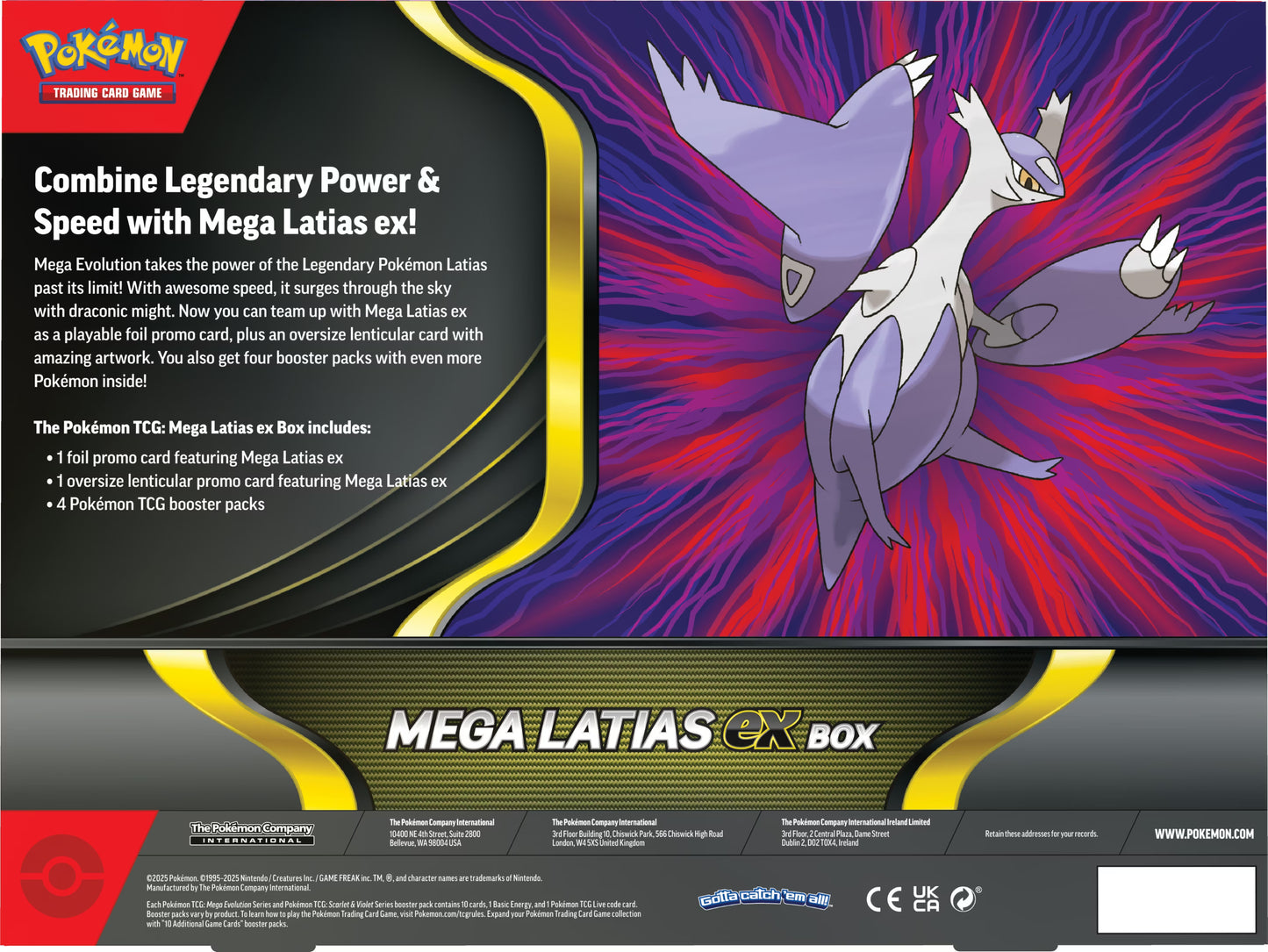 Pokémon TCG - Mega Latias Ex Kollektion Box (DE) 2025