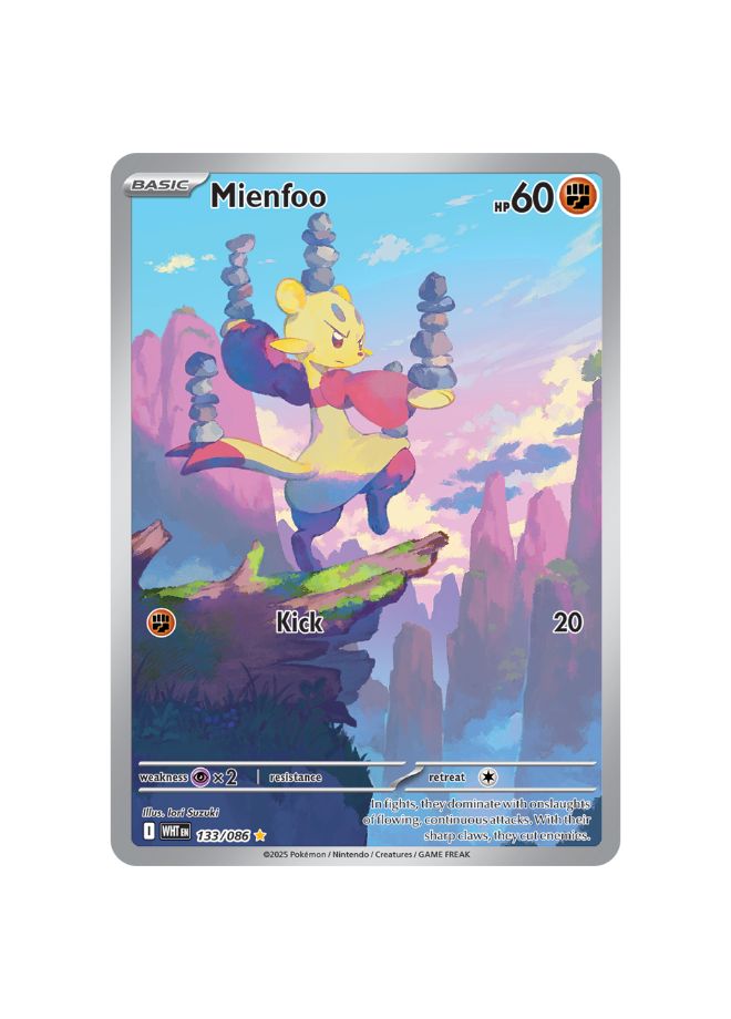 Pokémon TCG - WHT EN 133/086 Mienfoo