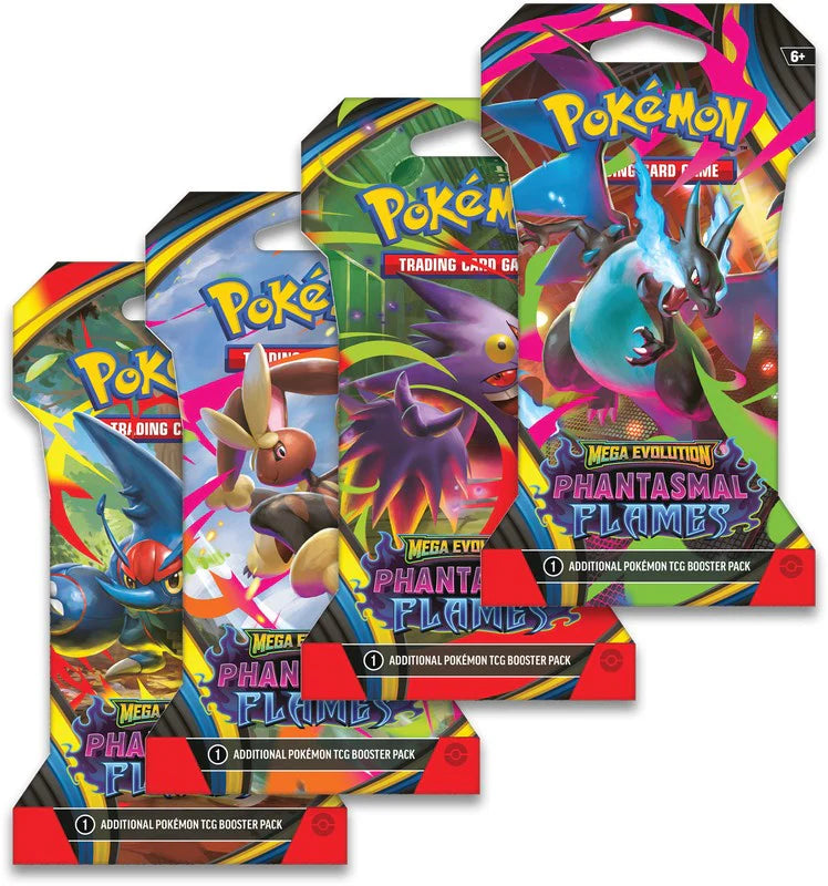 Pokémon TCG - Phantasmal Flames Booster Blister Pack (EN) 2025