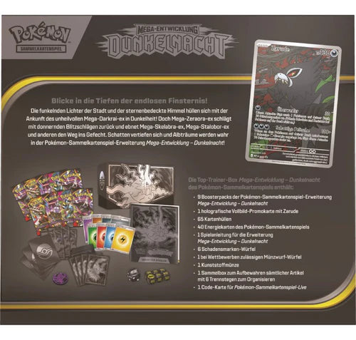 Pokémon TCG - Top Trainer Box - Dunkelnacht (DE)