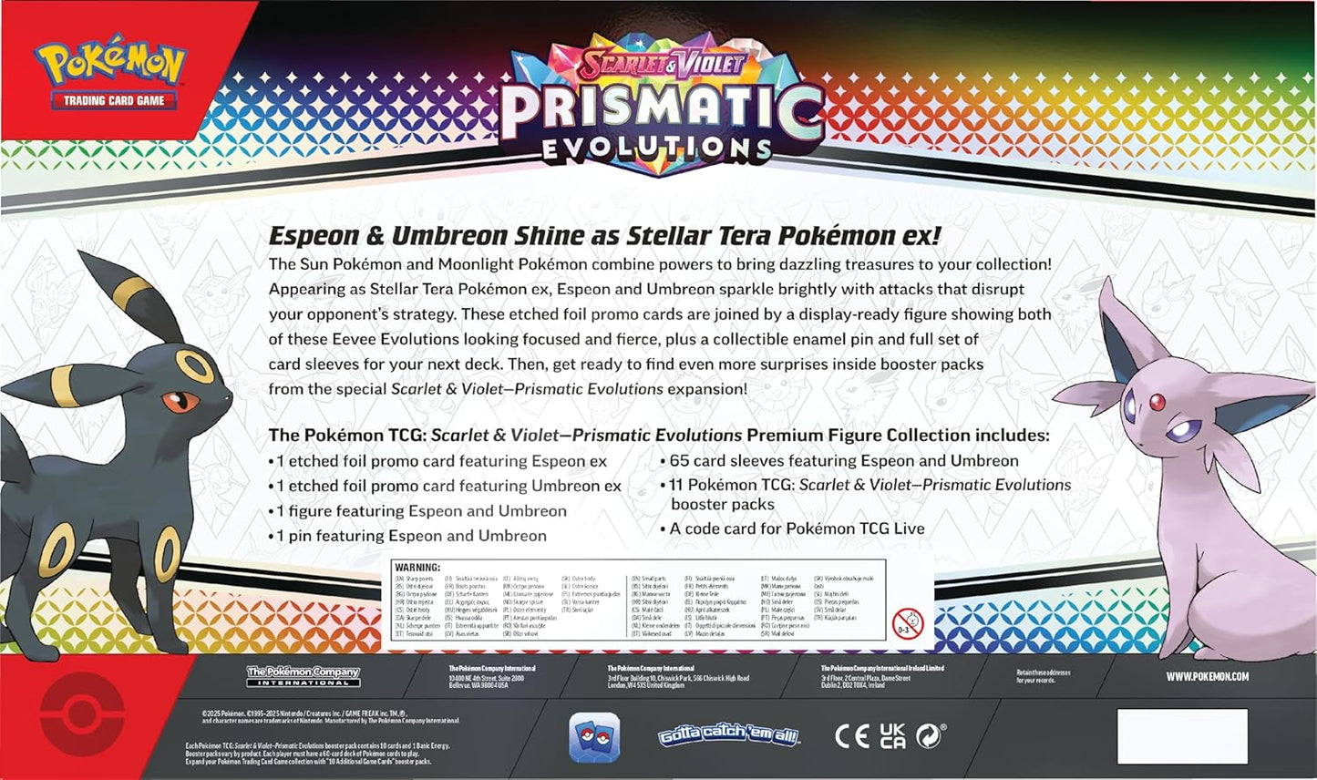 Pokémon TCG - Prismatic Figuren Collection Box (EN) 2025