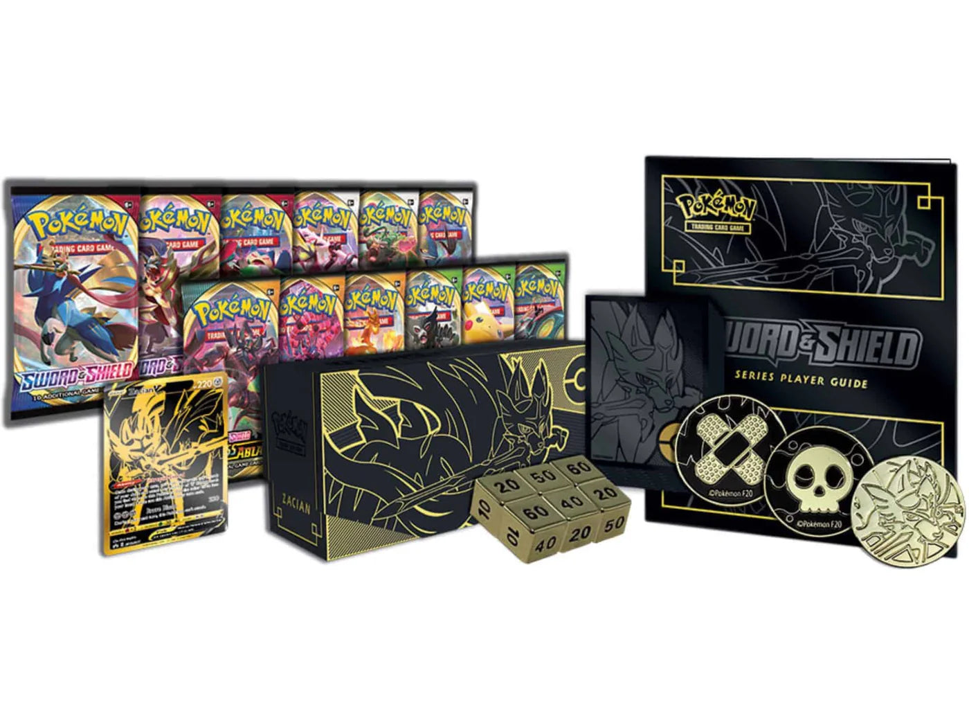 Pokémon TCG - Top Trainer Box Plus - Schwert & Schild Zacian Plus (DE) 2020