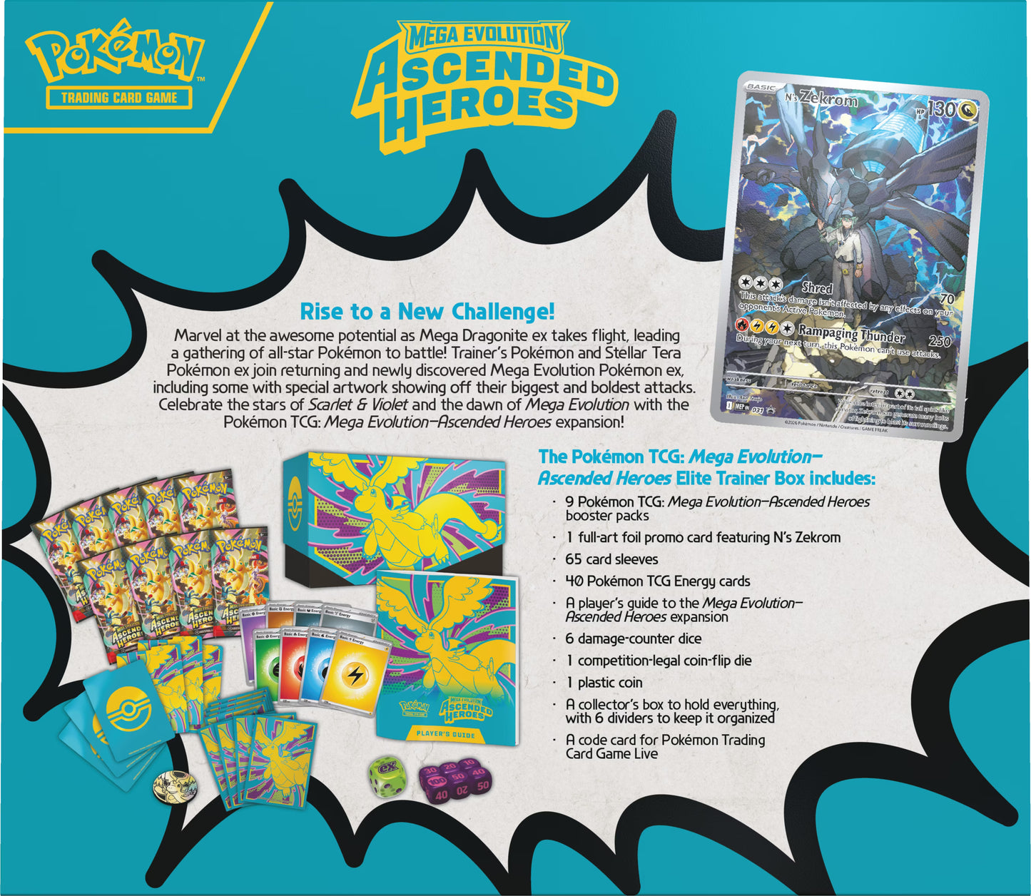 Pokémon TCG - Elite Trainer Box - Ascended Heroes (EN) 2026