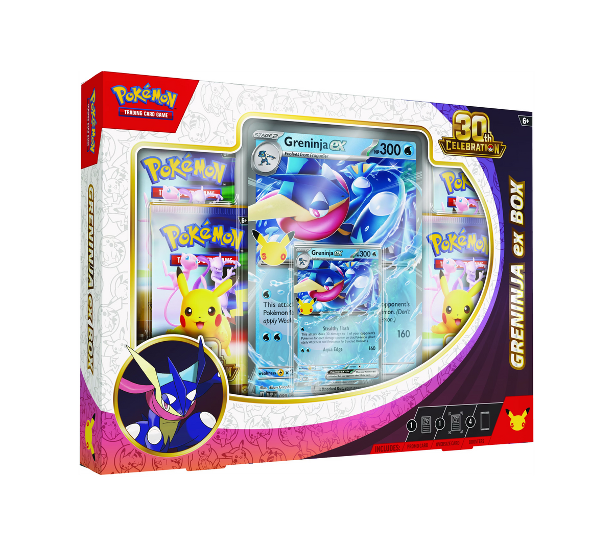 Pokémon TCG - 30th Celebration - Greninja Ex Box