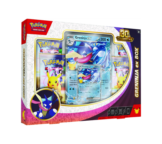 Pokémon TCG - 30th Celebration - Greninja Ex Box