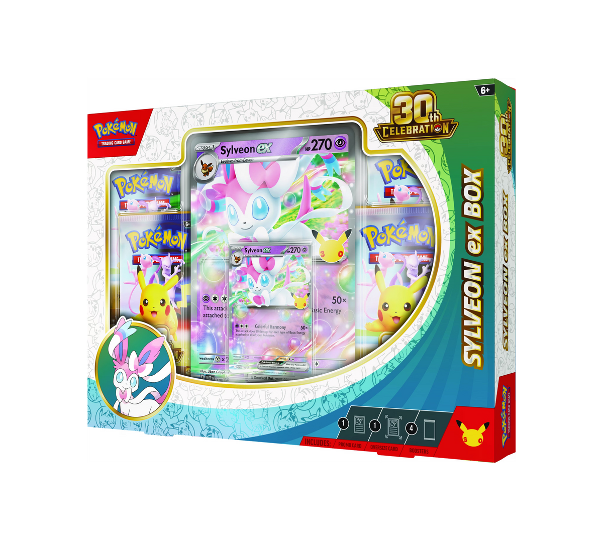 Pokémon TCG - 30th Celebration - Sylveon Ex Box