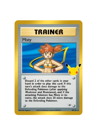 Pokémon TCG - 30th EN 18/132 - Misty Trainer