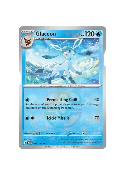 Pokémon TCG -  PRE EN 025/131 - Glaceon Meisterball