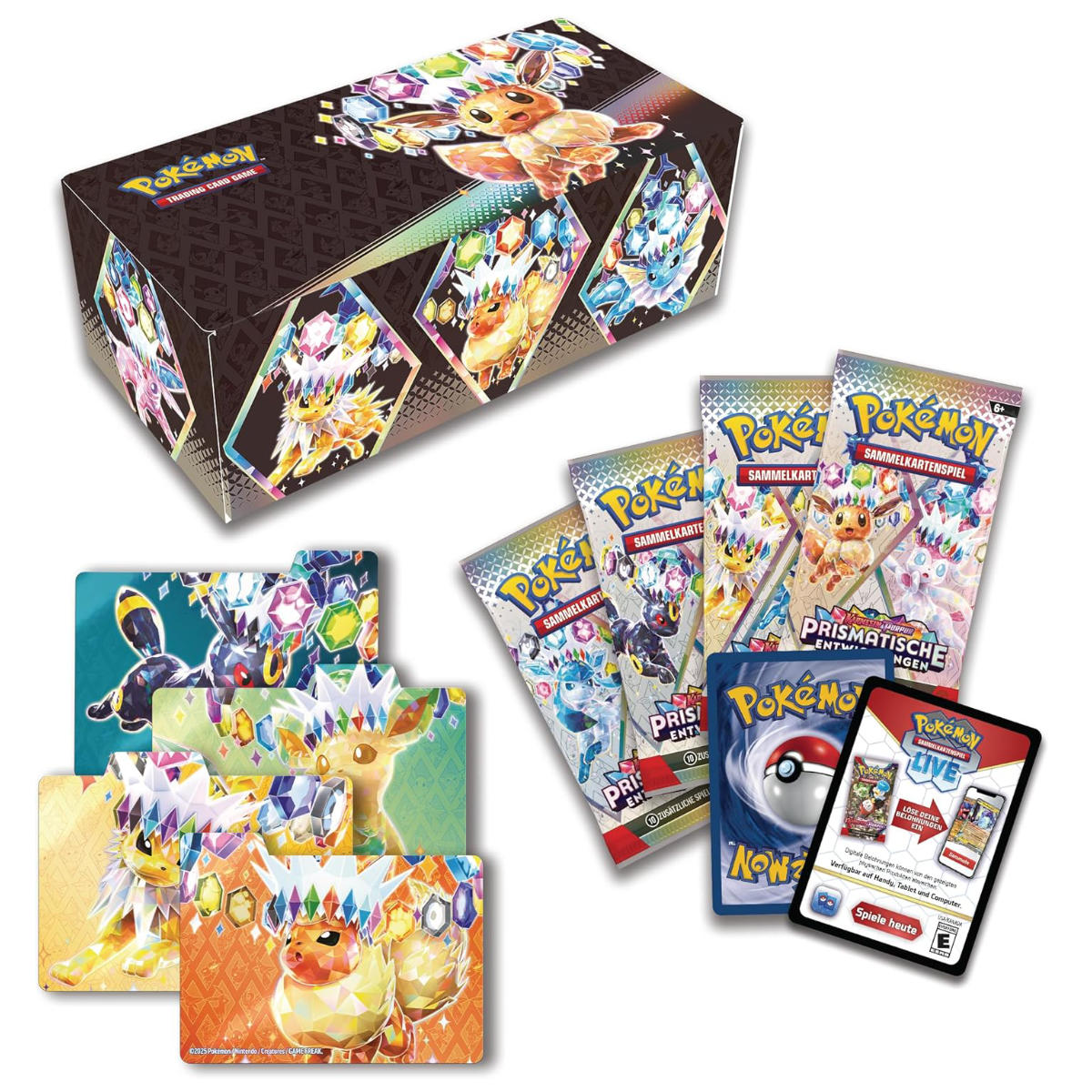 Pokémon TCG - Prismatic Evolutions Überaschungsbox (DE) 2025