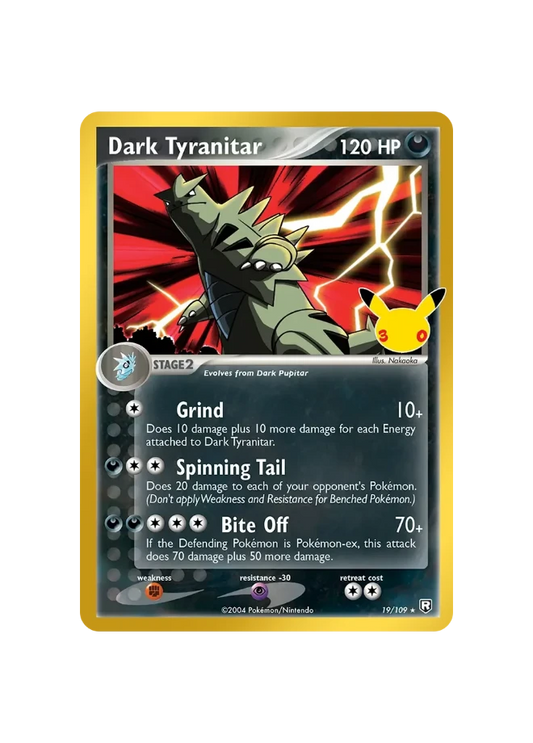 Pokémon TCG - 30C EN 019/109 - Dark Tyranitar [EX Team Rocket Returns]