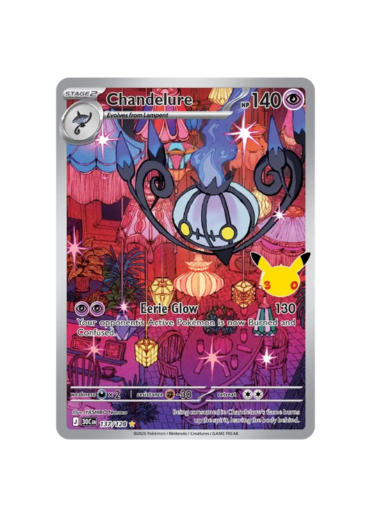 Pokémon TCG - 30C EN 137/128 - Chandelure