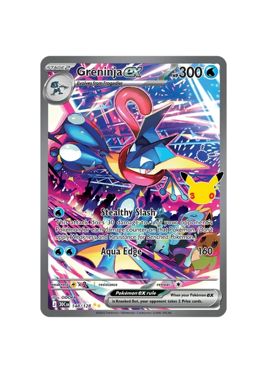 Pokémon TCG - 30C EN 148/128 - Greninja Ex