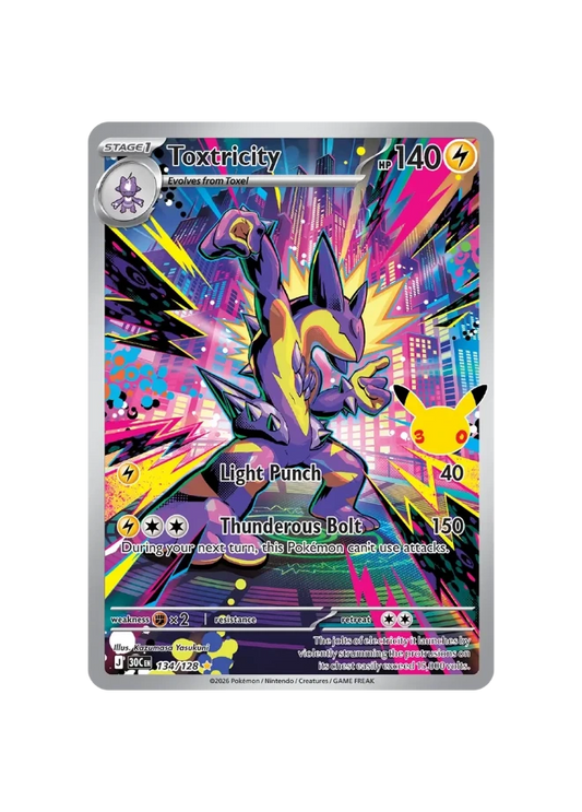 Pokémon TCG - 30C EN 134/128 - Toxtricity