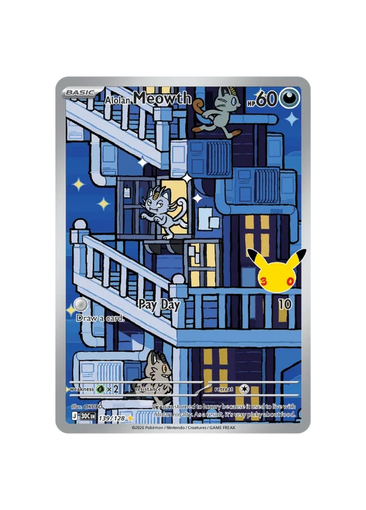 Pokémon TCG - 30C EN 139/128 - Alolan Meowth