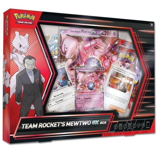 Pokémon TCG - Team Rockets Mewtwo Ex Box (EN) 2025