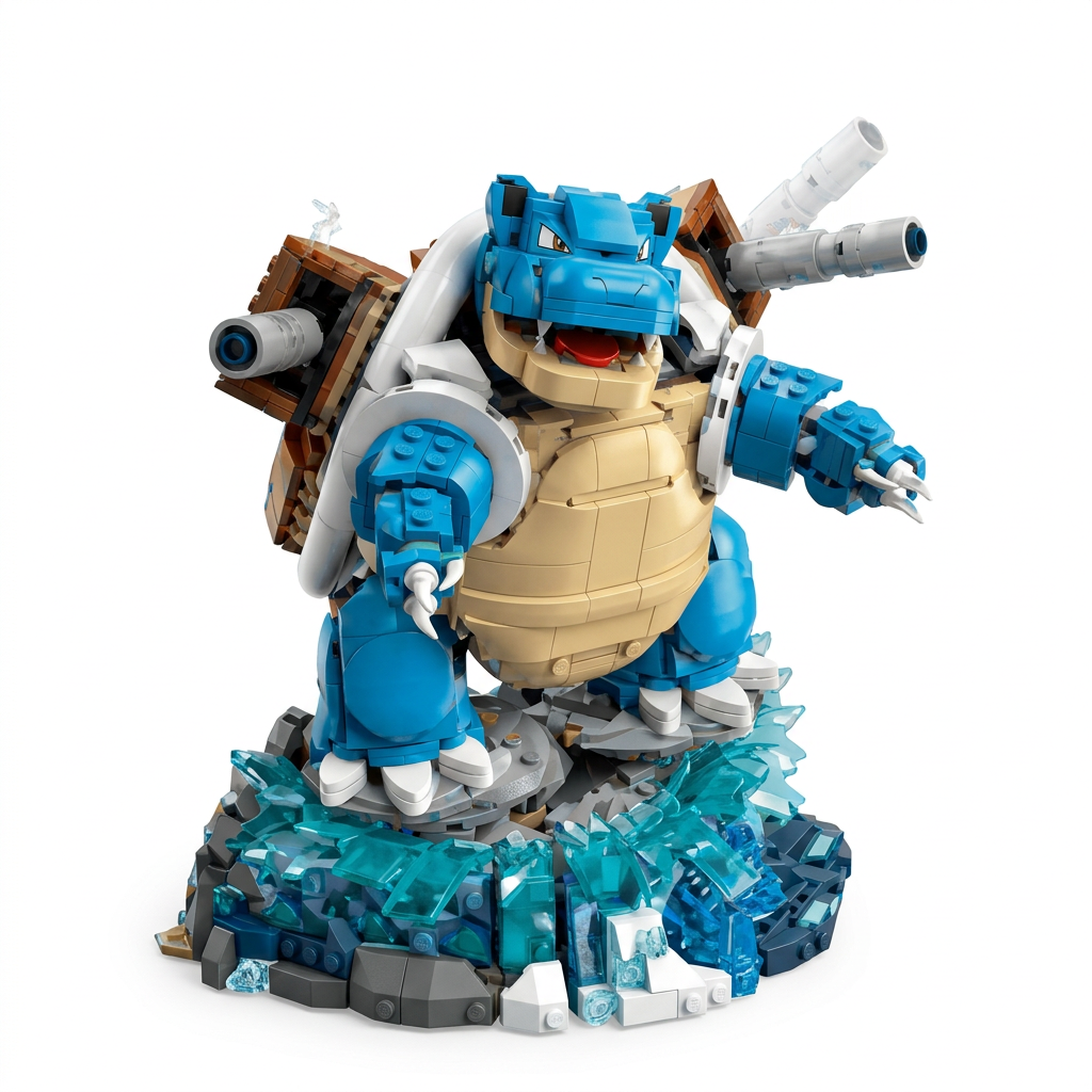 Pokémon Lego - Bisaflor, Glurak und Turtok