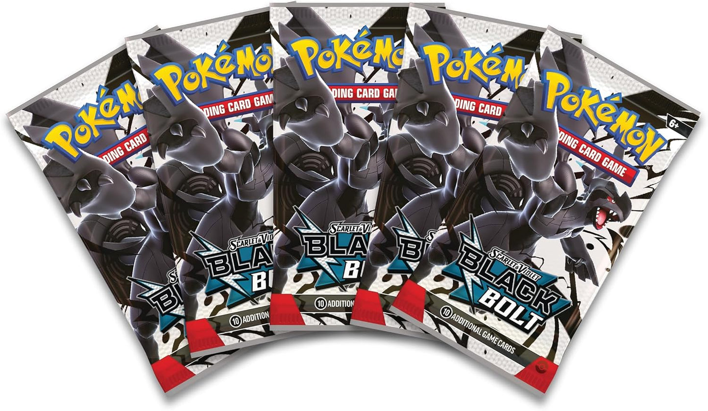 Pokémon TCG - Black Bolt Binder Collection Box (EN) 2025