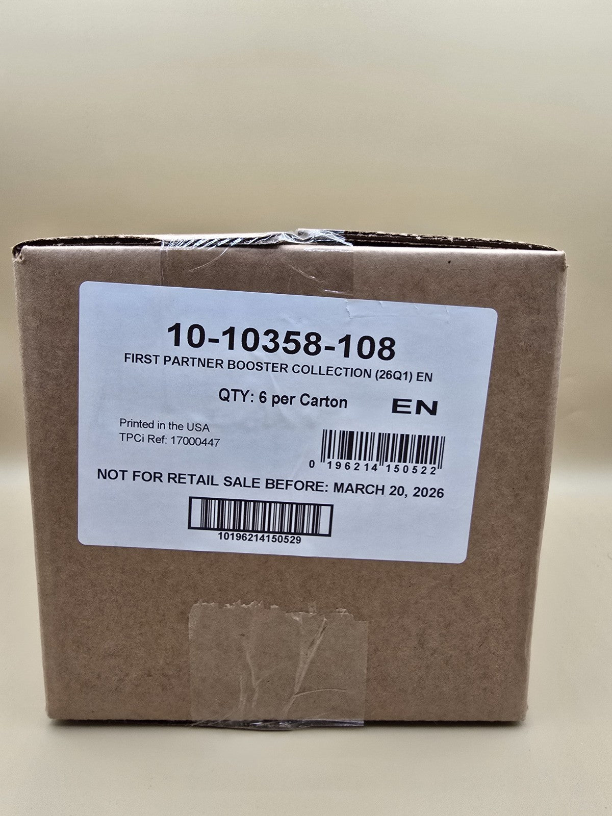 Pokémon TCG - First Partner - Series 1 (EN) Seales Case