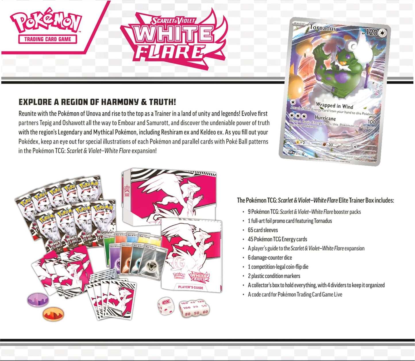 Pokémon TCG - Elite Trainer Box - White Flare (EN) 2025