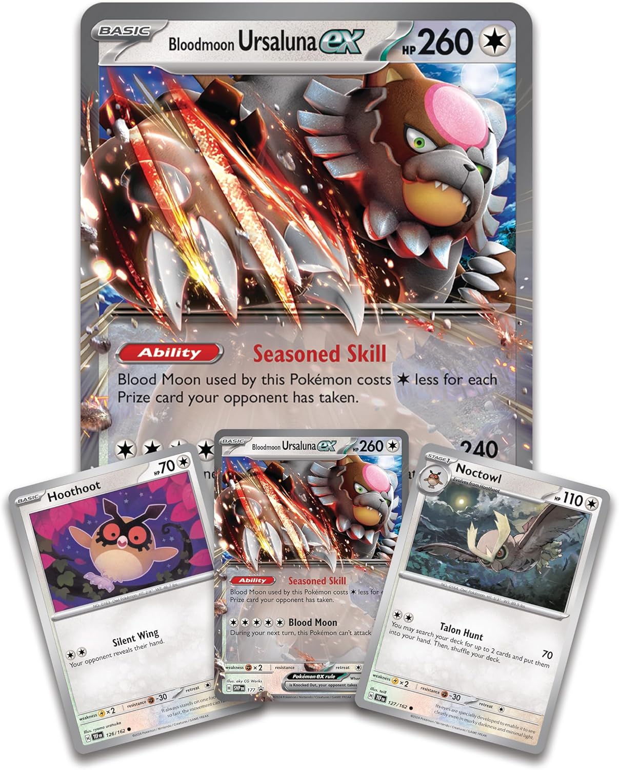 Pokémon TCG - Paradox Rift Bloodmoon Ursuluna Ex Collection Box (EN) 2024