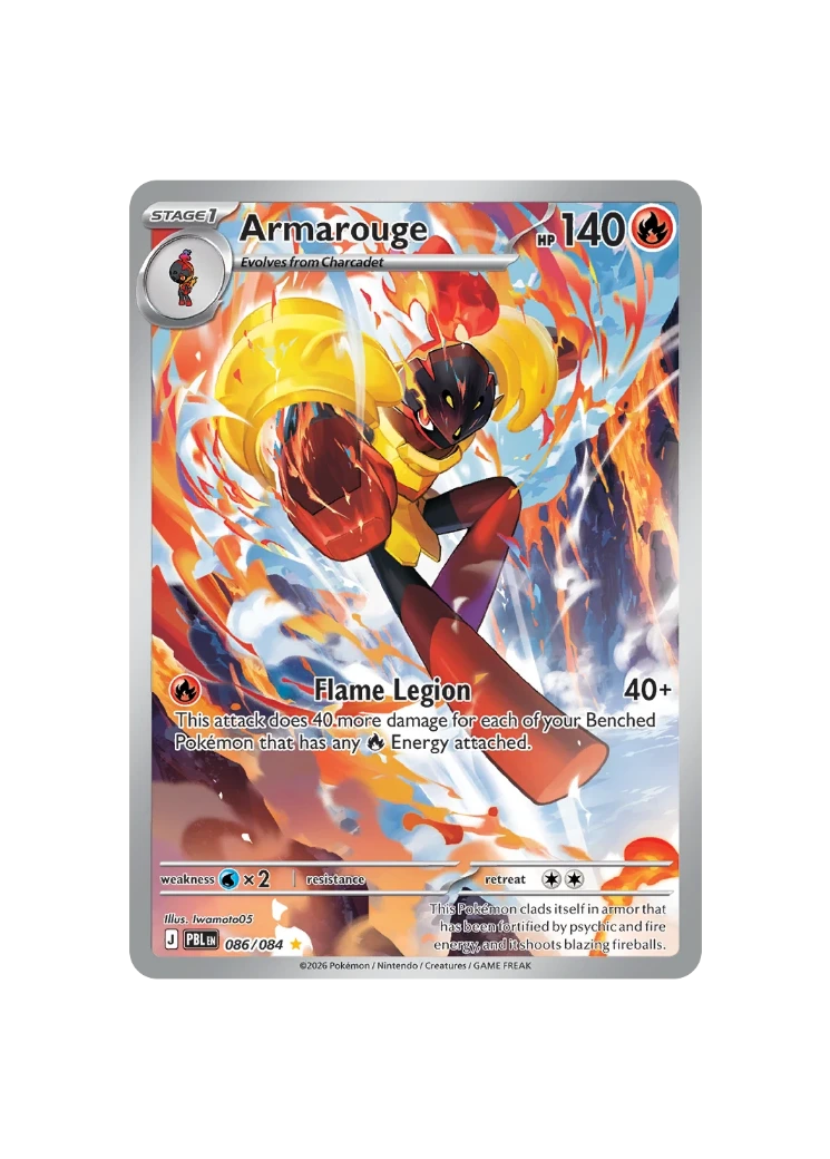Pokémon TCG - PBL EN 086/084 - Armarouge