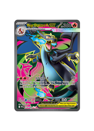 Pokémon TCG - PFL EN 109/094 - Mega Charizard X EX