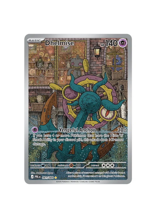 Pokémon TCG - PBL EN 091/084 - Dhelmise