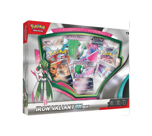 Pokémon TCG - Paradox Rift Iron Valiant Ex Collection Box (EN) 2023