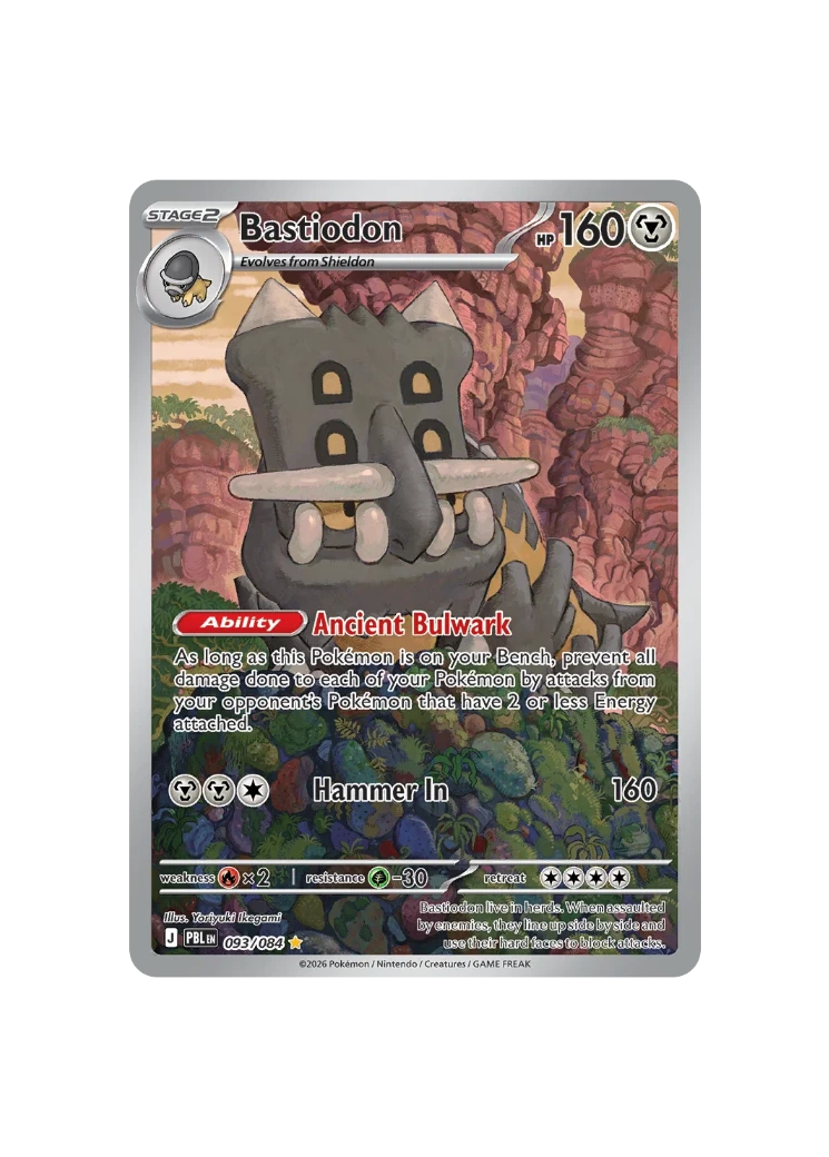 Pokémon TCG - PBL EN 093/084 - Bastiodon