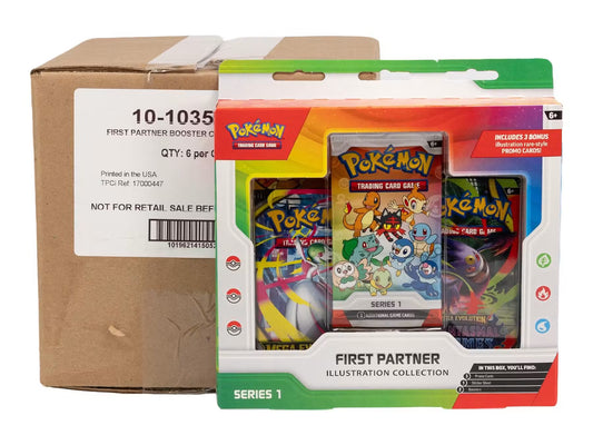 Pokémon TCG - First Partner - Series 1 (EN) 6x Seales Case