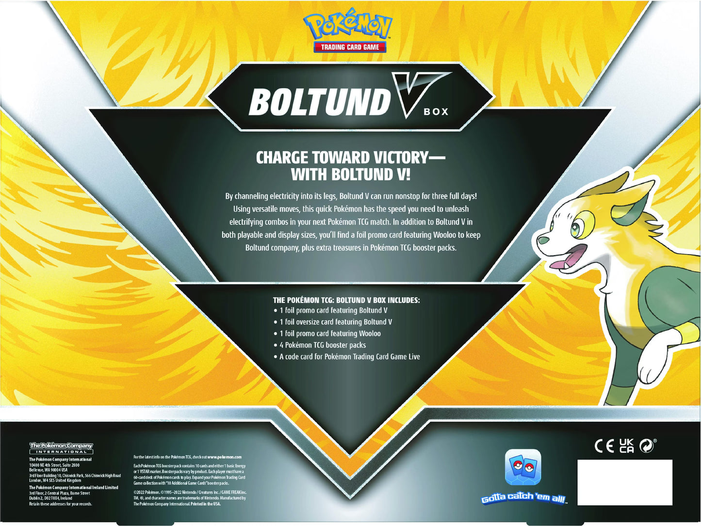 Pokémon TCG - Boltund V Showcase Box (EN) 2022