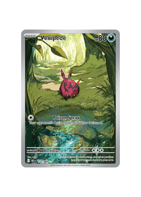 Pokémon TCG - BLK EN 132/086 - Venipede