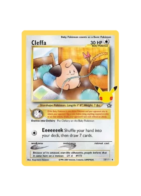 Pokémon TCG -  25th Celebrations EN 20/111 - Cleffa