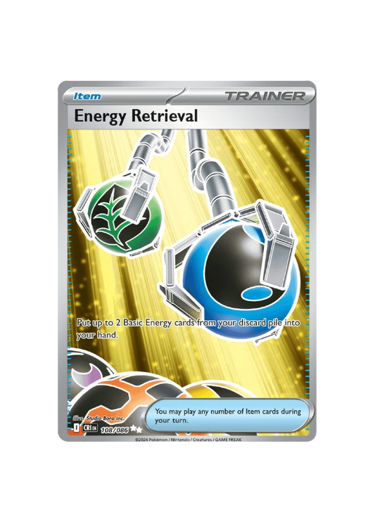 Pokémon TCG - CRI EN 108/086 - Energy Retrieval