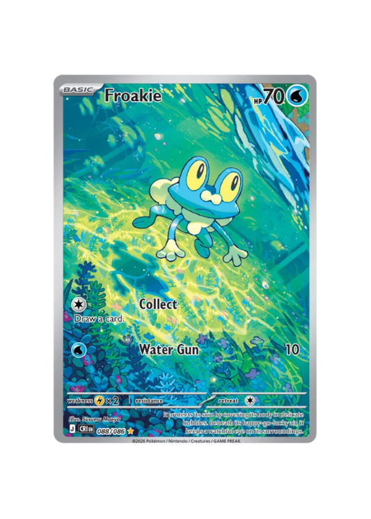 Pokémon TCG - CRI EN  088/086 - Froakie