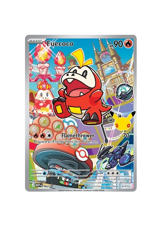 Pokémon TCG - Promo Card - MEP 062 - Fuecoco