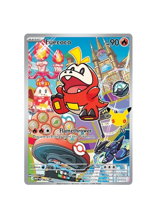 Pokémon TCG - Promo Card - MEP 062 - Fuecoco
